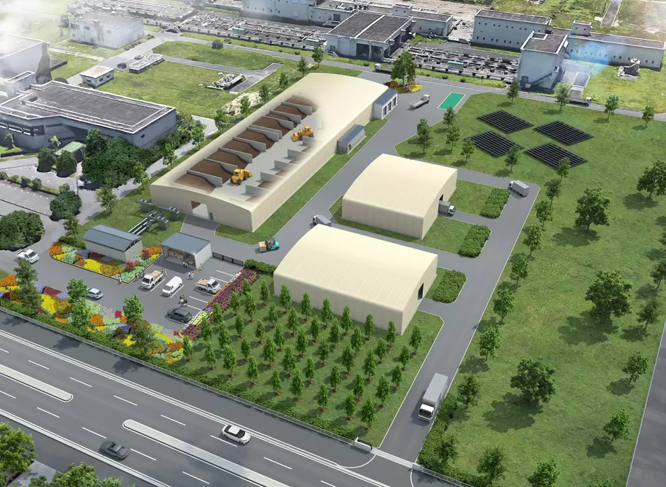 木更津市の下水汚泥堆肥化施設整備事業