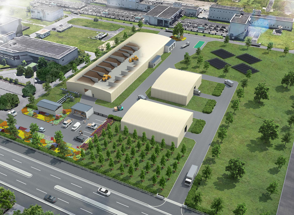 木更津市の下水汚泥堆肥化施設整備事業