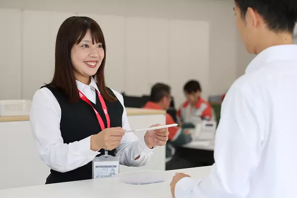 窓口・受付業務の様子
