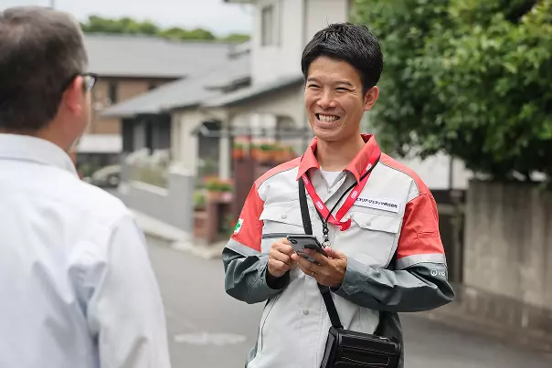 未収金整理業務の様子