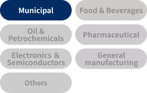 Target Markets: Municipal.